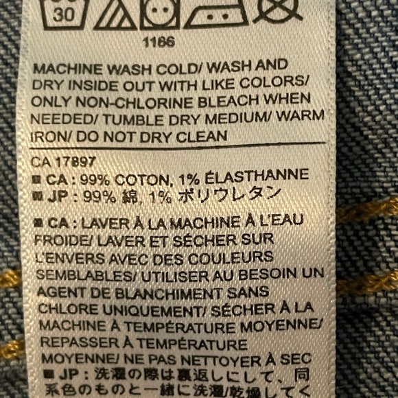 Banana Republic High Rise Straight Blue Jean Size 31/12 - Picture 11 of 15